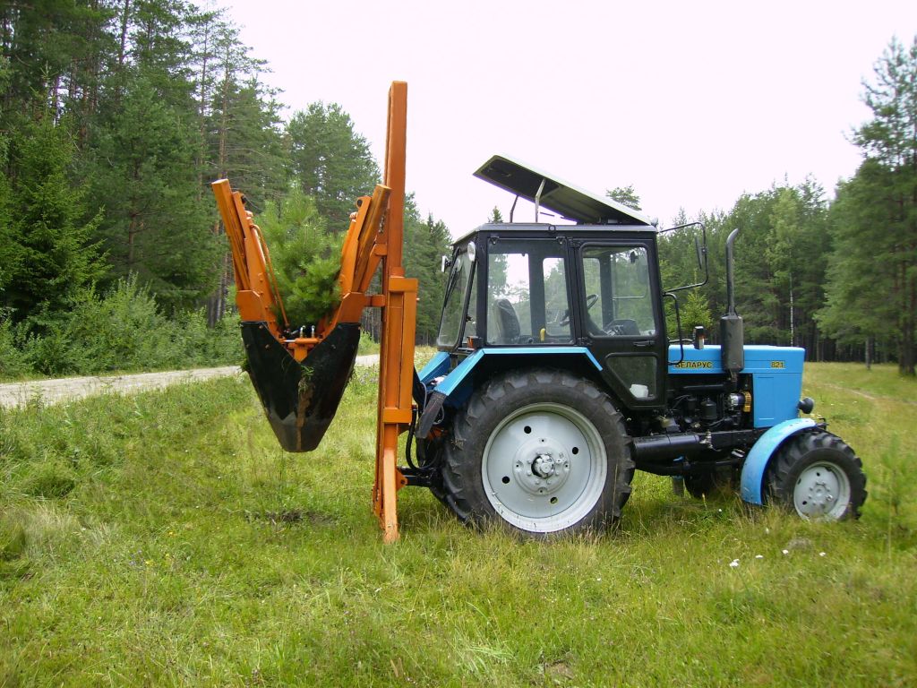 Навесное оборудование для пересадки деревьев КРОНА ПД–0.8